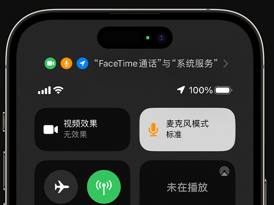 大关苹果授权维修网点分享iPhone在通话时让你的声音更清晰 