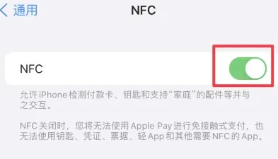 大关苹大关果维修服务分享iPhone15NFC功能开启方法