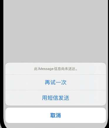 大关apple维修iPhone上无法正常发送iMessage信息