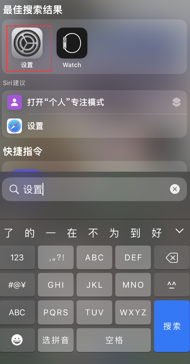 大关苹果手机维修分享：iPhone 找不到“设置”或“App Store”怎么办？ 