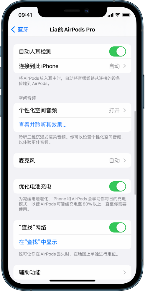 大关苹果手机维修分享如何通过 iPhone “查找”功能定位 AirPods 